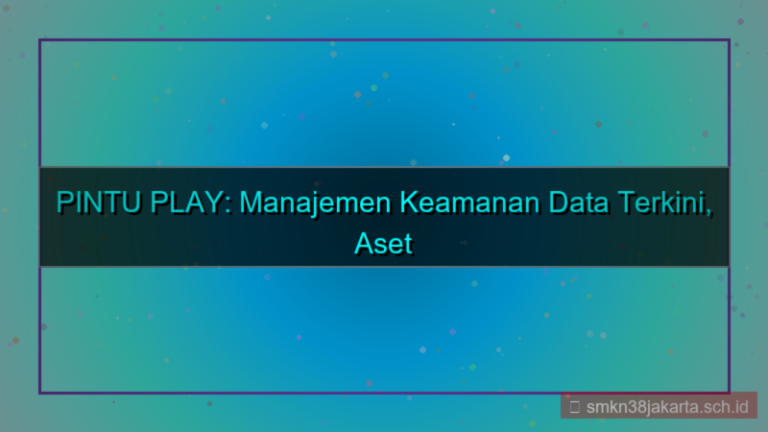 desain PINTU PLAY manajemen keamanan data