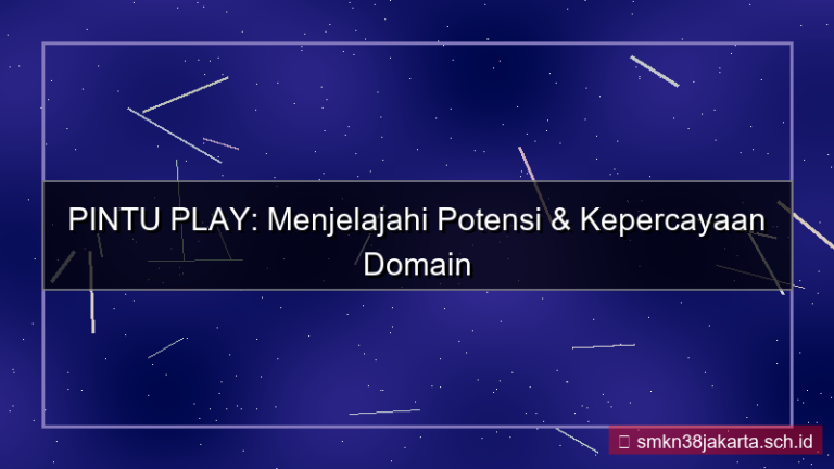 PINTU PLAY umur domain 2026