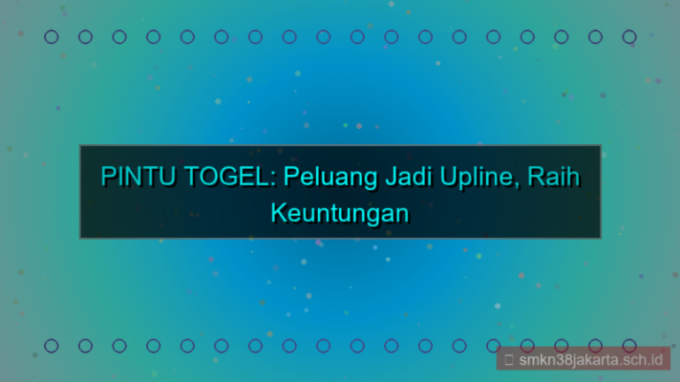 PINTU TOGEL benefit upline daftar