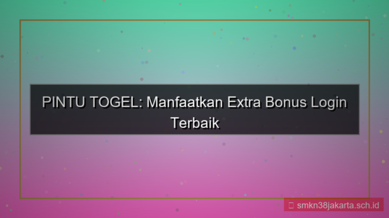 gambar PINTU TOGEL extra bonus login