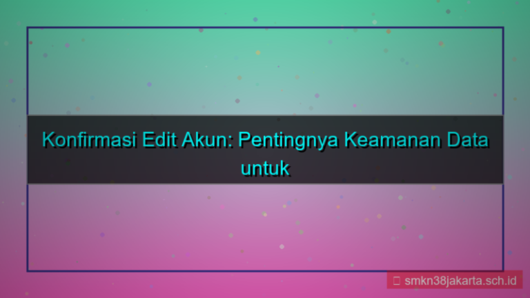 gambar PINTU TOGEL konfirmasi edit akun