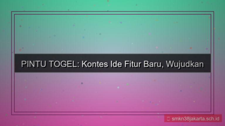 tampilan PINTU TOGEL kontes ide fitur baru