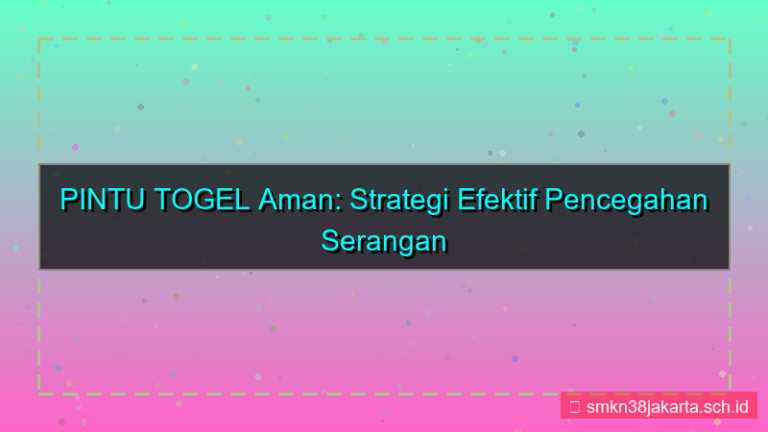 PINTU TOGEL pencegahan brute force
