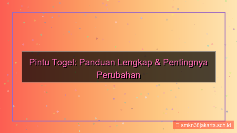 visual PINTU TOGEL permintaan perubahan data