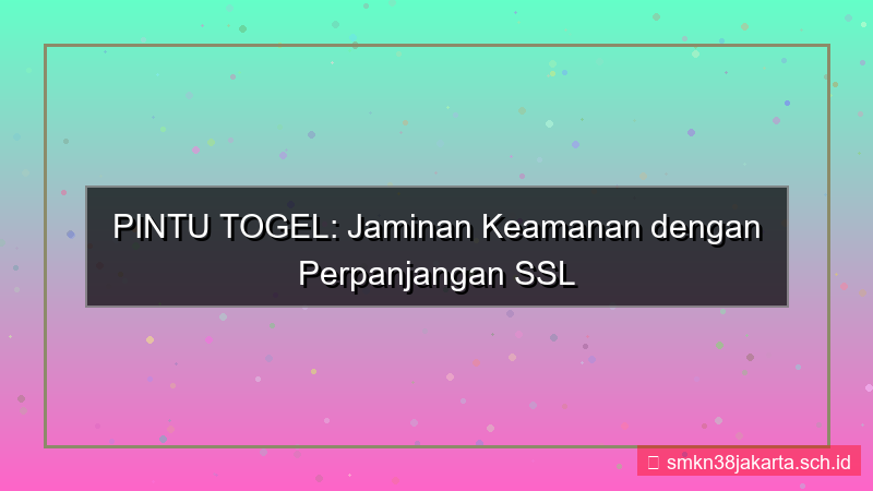 PINTU TOGEL perpanjangan ssl otomatis