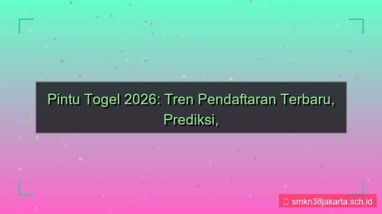 gambar PINTU TOGEL tren pendaftaran 2026