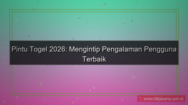 PINTU TOGEL user experience 2026