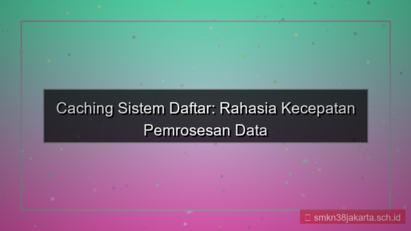 visual SICEPAT TOTO caching sistem daftar