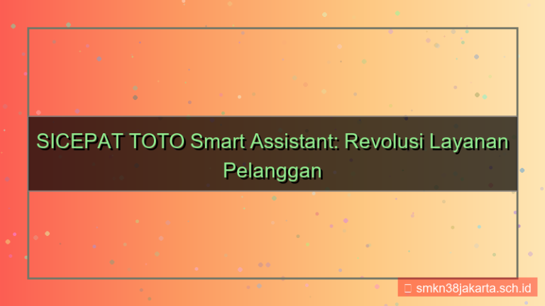visual SICEPAT TOTO smart assistant sicepattoto