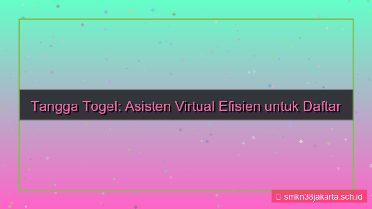 desain TANGGA TOGEL asisten virtual daftar