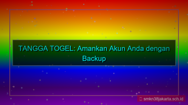 TANGGA TOGEL backup kode verifikasi