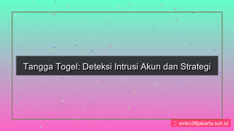 desain TANGGA TOGEL intrusion detection akun