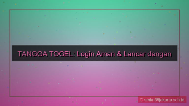 TANGGA TOGEL load balancing login