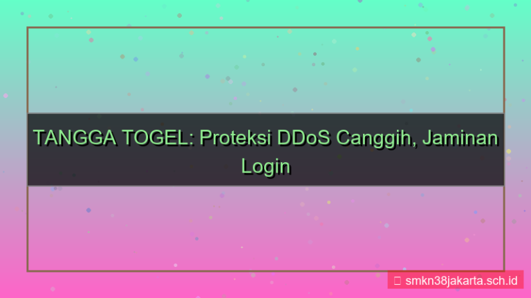 ilustrasi TANGGA TOGEL proteksi ddos login