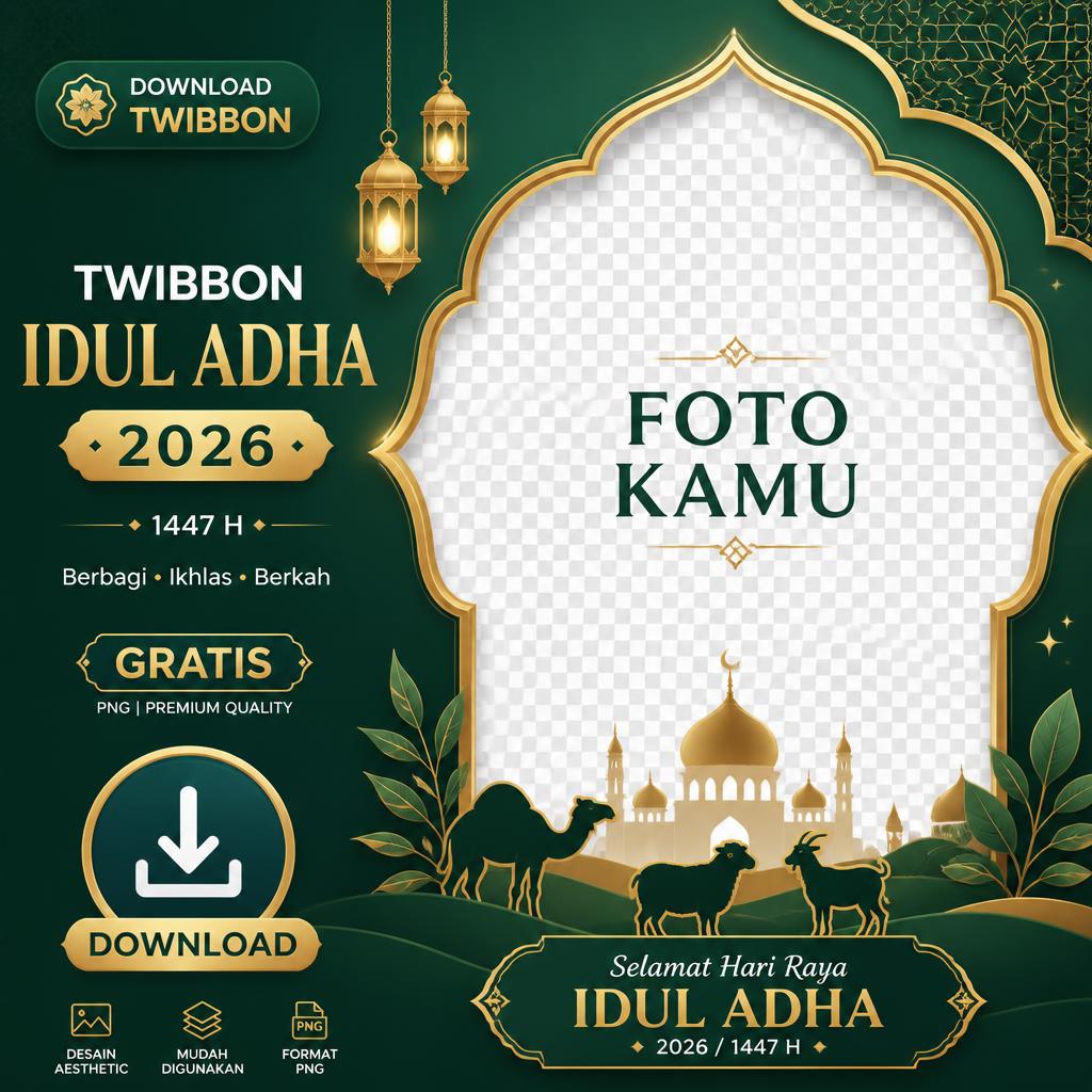 Download Twibbon Idul Adha 2026