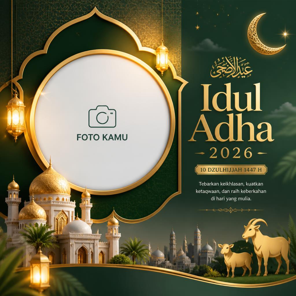 Desain Twibbon Idul Adha 2026