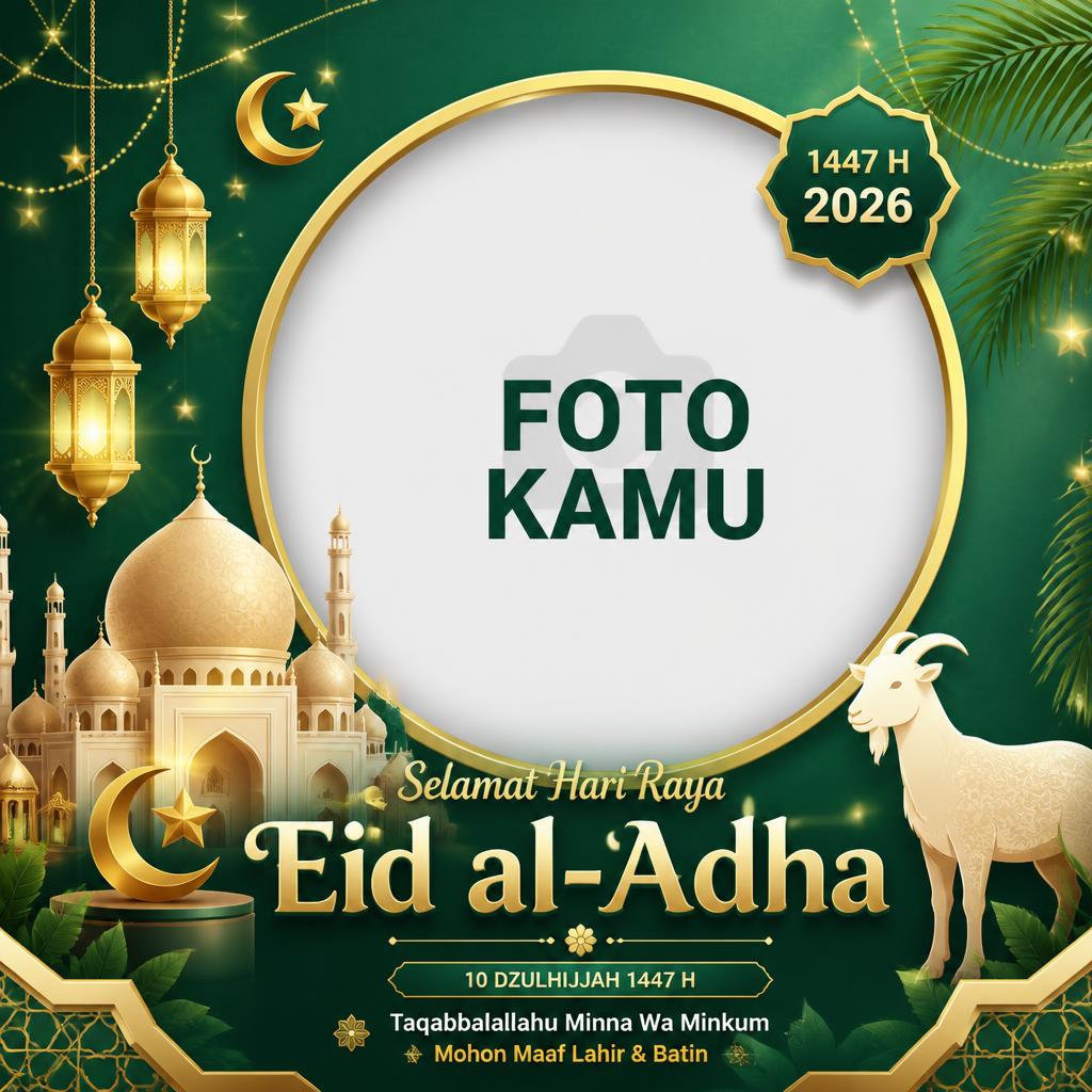 Template Twibbon Idul Adha 2026